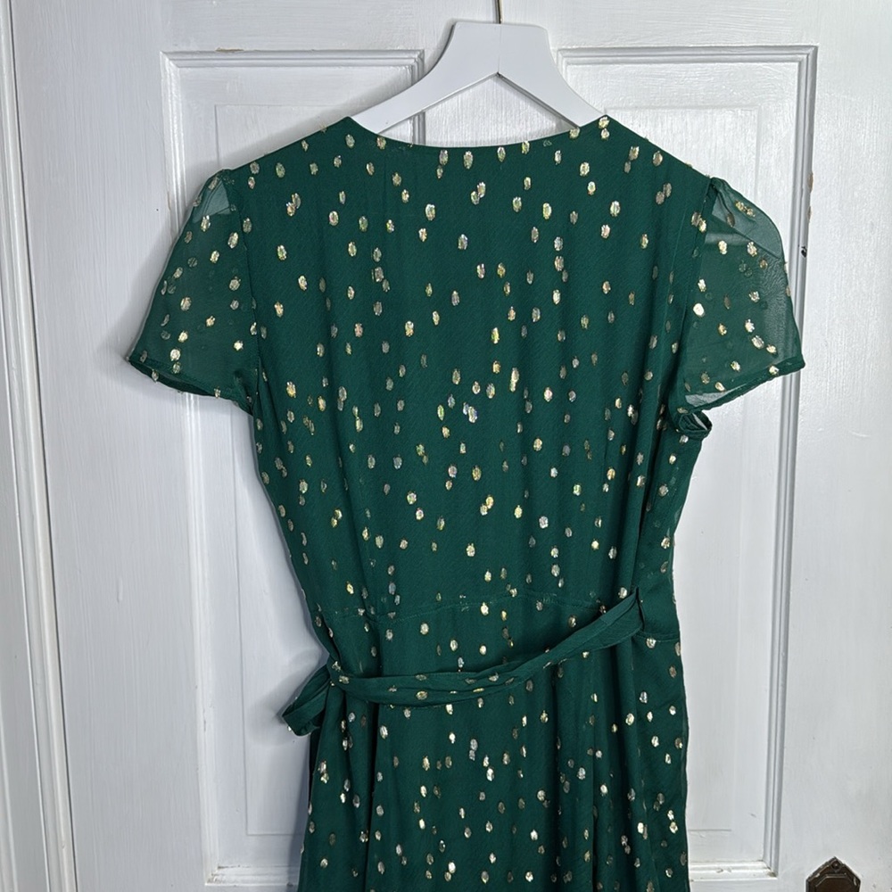 SEZANE Robe Armelle Maxi Wrap Dress Style-Hunting W1480 Sz 36 FR or 4 US - Picture 8 of 14